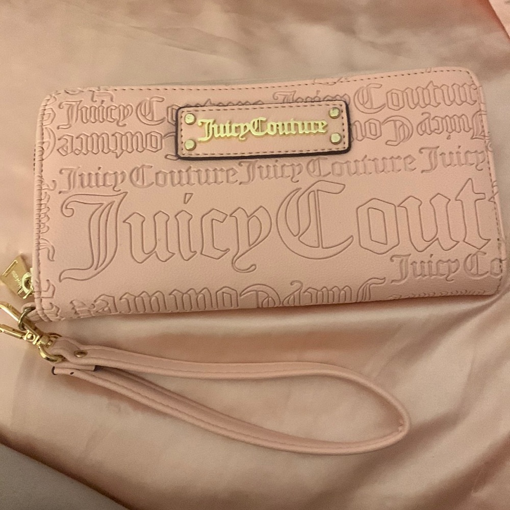 Brand new Pink juicy Couture wallet with card